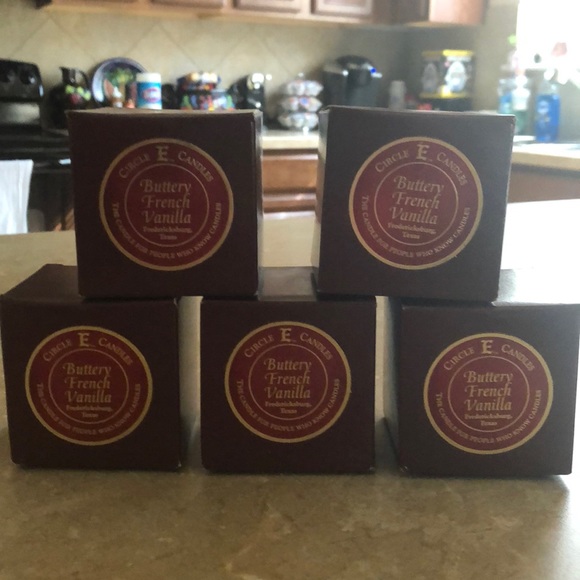 Circle E Candle Accents Circle E Candle Buttery French Vanilla 4 Oz